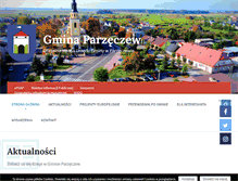 Tablet Screenshot of parzeczew.pl